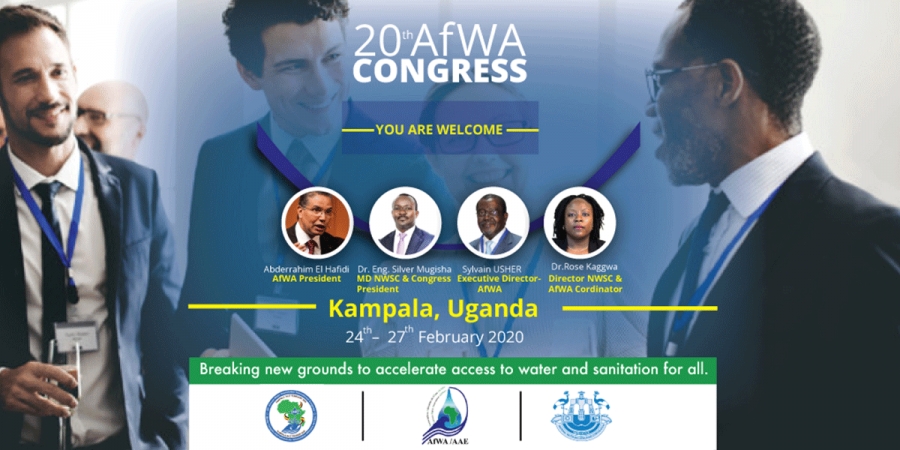 20th AfWA International Congress And Exhibition : innovation and solution to address water and sanitation issues in Africa