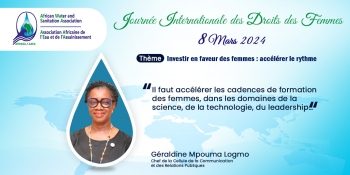 JIF2024 : Déclaration de l&#039;Association des femmes Professionnelles de l&#039;Eau et de l&#039;Environnement du Cameroun
