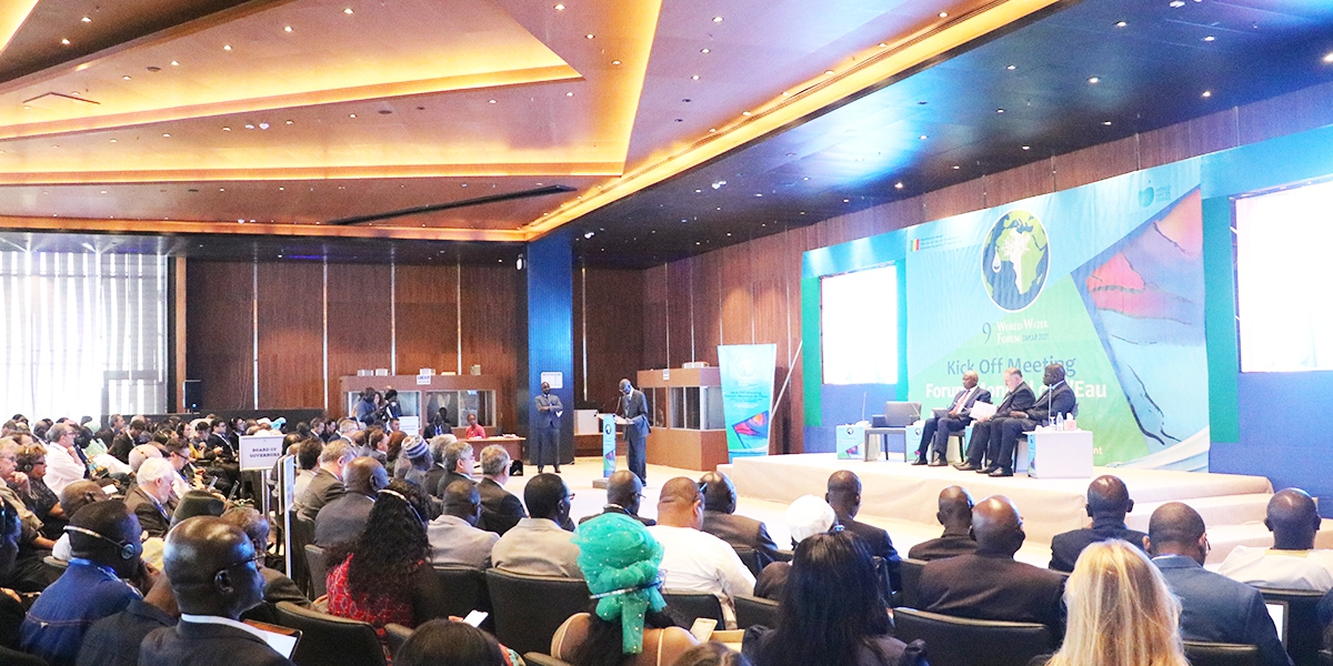 International Webinar: Towards the 9th World Water Forum, “Dakar 2022”, on Tuesday, July 13, 2021
