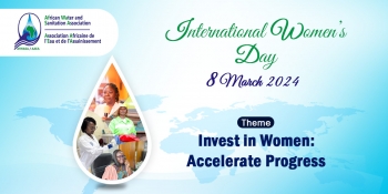 AfWASA is celebrating women in the water and sanitation sector