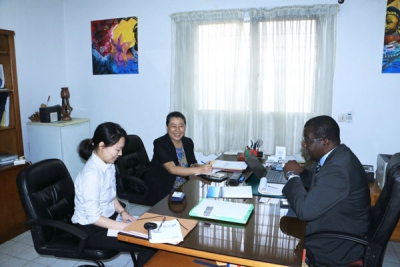 Japanese emissaries discuss with the EFA on investment opportunities in West Africa