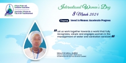 WID2024: Statement by the President of the Beninese Network of Women Water and Sanitation Professionals