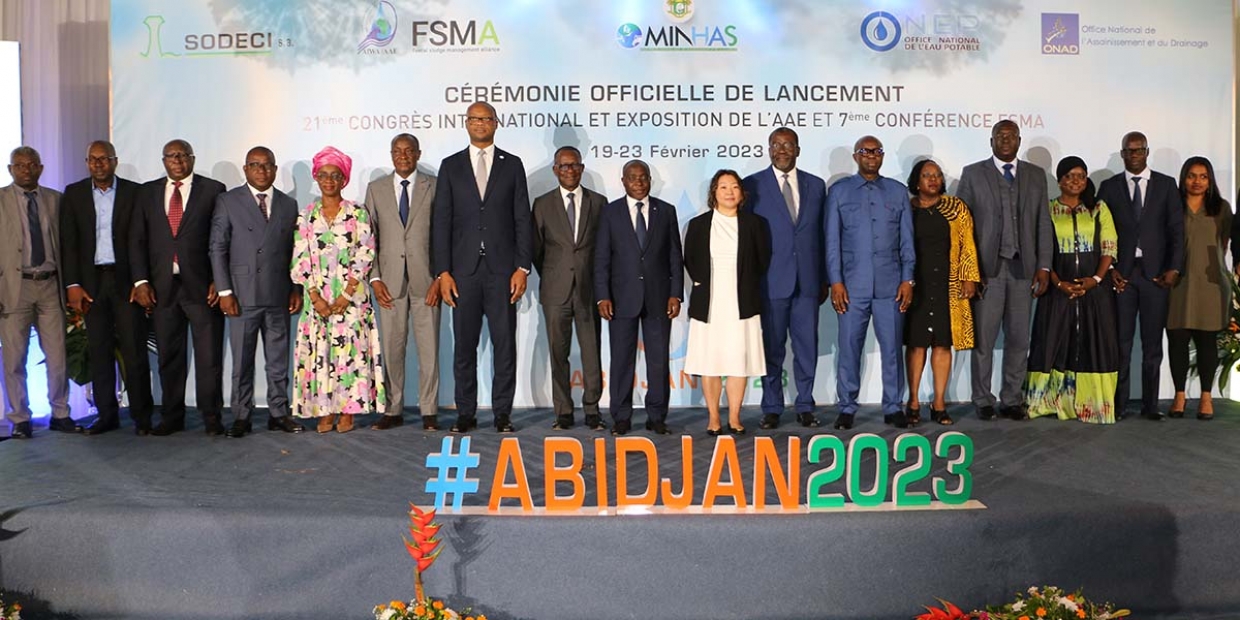 Launching ceremony of the 21st AfWA International Congress and Exhibition in Abidjan