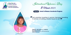 IWD2024: Statement by the President of the Women Water and Sanitation Professionals of Burkina Faso