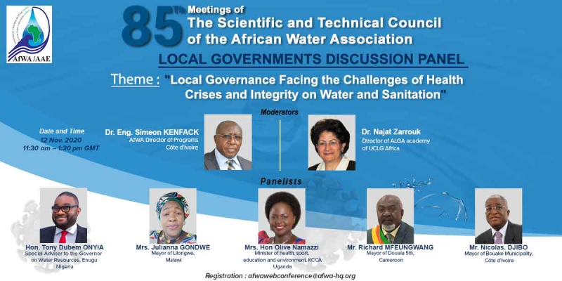 African local governments share their experience in providing water and sanitation services during the COVID-19 pandemic.