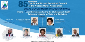 African local governments share their experience in providing water and sanitation services during the COVID-19 pandemic.