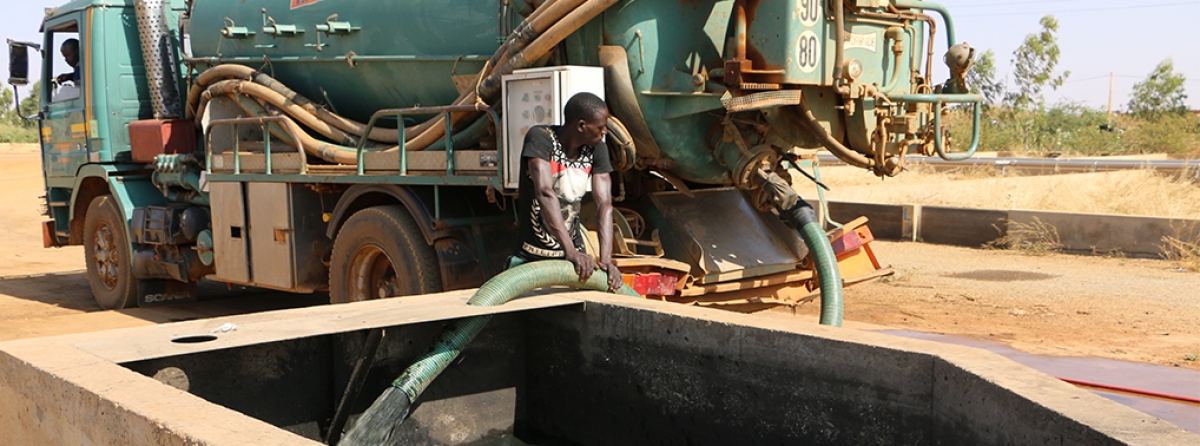 Le Niger dispose de plusieurs stations de traitement de boues de vidange