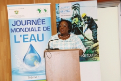 Celebration of the World Water Day in Côte d&#039;Ivoire, SODECI and ONAD present their projects to the Government