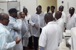 AfriCap: Benchmarking Visit at the central Laboratory of Water Quality Analysis of ONEA (National Office of Water and Sanitation) in Ouagadougou, Burkina Faso.