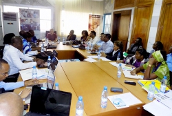 STC meeting in douala: AfWA executive office and the organizing committee meet