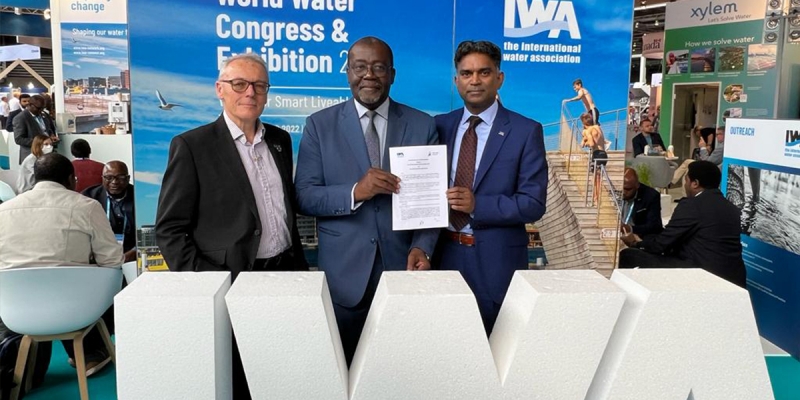 The African Water Association signs a memorandum of understanding with the International Water Association