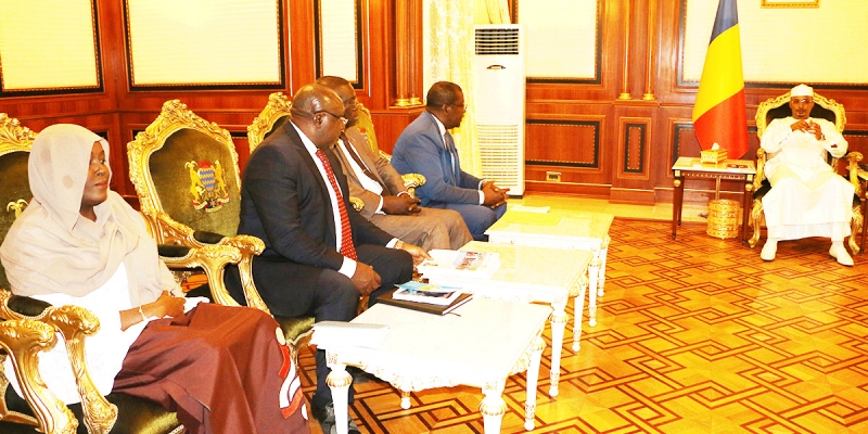 Une délégation de l&#039;AAE reçue en audience par le Président de la République du Tchad