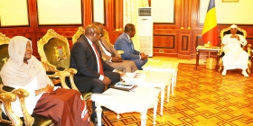Une délégation de l'AAE reçue en audience par le Président de la République du Tchad