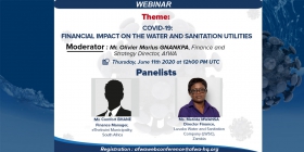 COVID-19 FINANCIAL IMPACT ON THE WATER AND SANITATION UTILITIES
