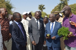 WORLD WATER DAY IN THIES-SENEGAL: The Secretary of State for Rural Water visits the KEUR SAIB NDOYE Wastewater treatment plant